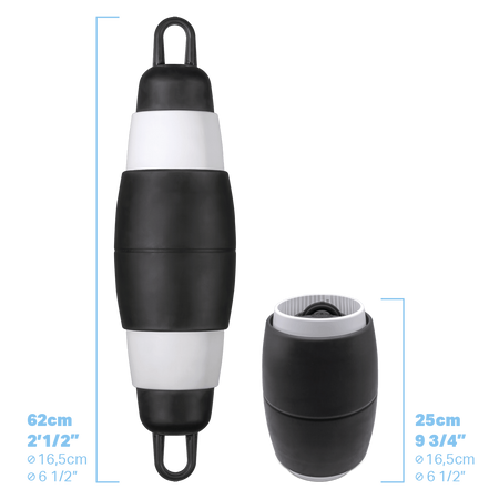 POP Fender - Odbijacz teleskopowy | Biały