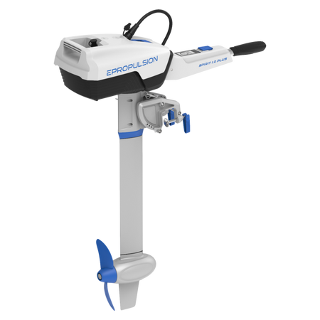 ePropulsion Spirit 1.0 Plus - Elektryczny silnik zaburtowy, Shortshaft complete 