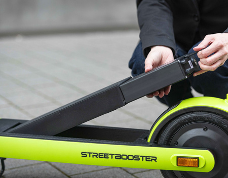 STREETBOOSTER Sirius - hulajnoga elektryczna | Księżycowa biel